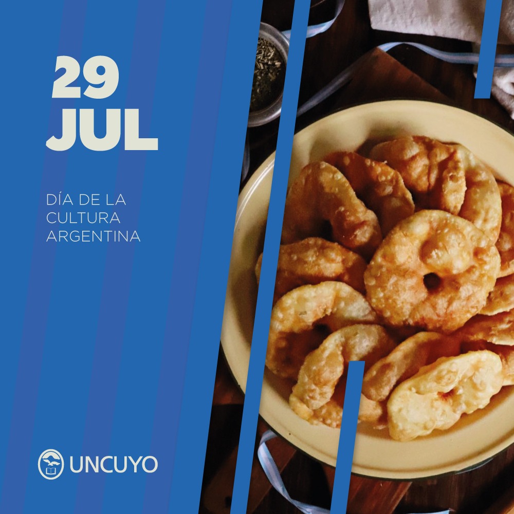 Placa efemeride 29 de julio UNCUYO costumbres argentinas