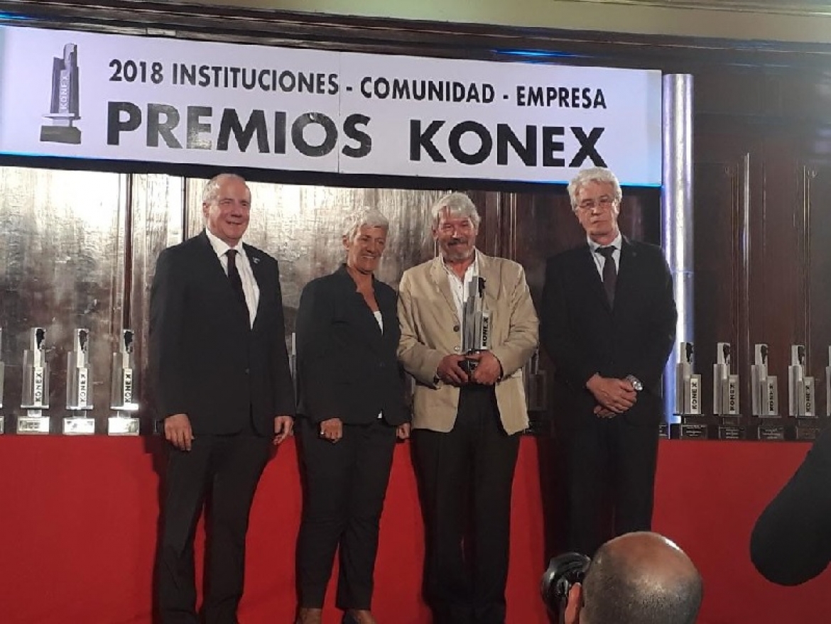 El Instituto Balseiro recibió un Konex de Platino en Buenos Aires