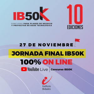 Llega la jornada final online del Concurso IB50K 2020