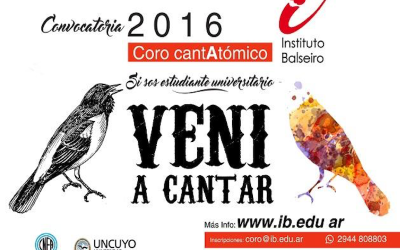 EL CORO DEL BALSEIRO CONVOCA A ESTUDIANTES UNIVERSITARIOS