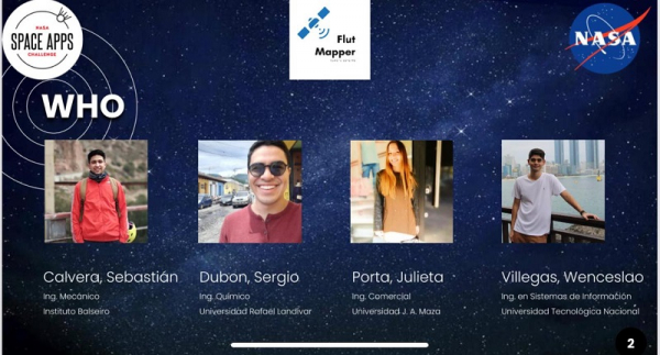 INGENIEROS MECÁNICOS DEL BALSEIRO, PREMIADOS POR LA NASA Y LA FUNDACIÓN SADOSKY
