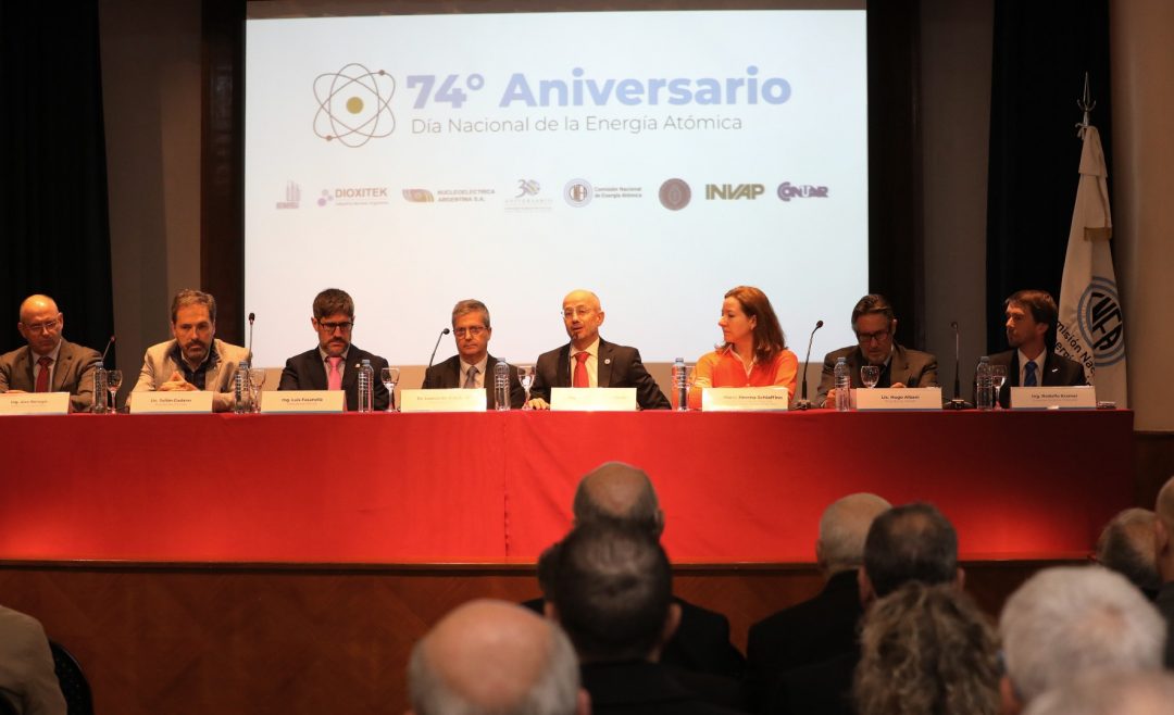 Se cumplió el aniversario nro. 74 de la Comisión Nacional de Energía Atómica