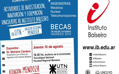 EL BALSEIRO DIO UNA CHARLA EN MENDOZA SOBRE CIENCIA Y TECNOLOGÍA
