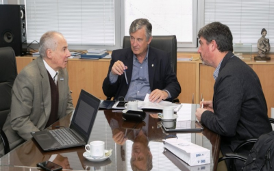 EL NUEVO DIRECTOR DEL BALSEIRO SE REUNIÓ CON PIZZI