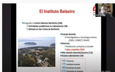 EL BALSEIRO PARTICIPÓ CON UN “STAND VIRTUAL” EN LA EXPO EDUCATIVA 2020