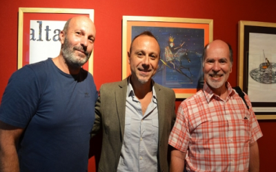 DOCENTES DEL BALSEIRO PARTICIPAN EN UNA MUESTRA DEL ARTISTA PABLO BERNASCONI