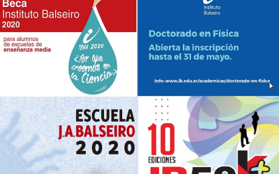 CONVOCATORIAS ABIERTAS DEL INSTITUTO BALSEIRO