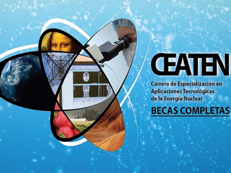 CEATEN 2021: ESTÁ ABIERTA LA INSCRIPCIÓN PARA LA ESPECIALIZACIÓN EN APLICACIONES TECNOLÓGICAS DE LA ENERGÍA NUCLEAR