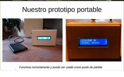 DOCENTES DEL BALSEIRO REALIZARON UNA CAPACITACIÓN PARA CONTROLAR LA CALIDAD DEL AIRE MEDIANTE MEDIDORES CASEROS