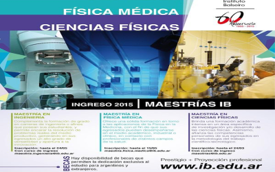 EL BALSEIRO INSCRIBE EN TRES MAESTRÍAS DE FÍSICA E INGENIERÍA